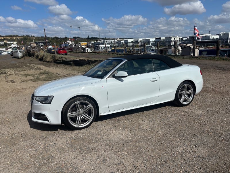 2012 Audi A5 Cabriolet 2.0 TFSI S line Convertible 2dr Petrol Multitronic Euro 5 s/s 211 ps